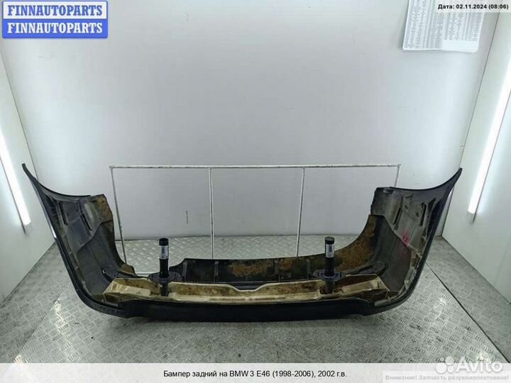 Бампер задний зад BMW 3 (E46), 2002