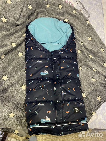 Теплый конверт в коляску