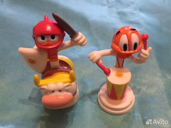 Игрушки от Чупа-чупс и Макдоналдс
