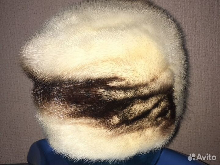 Шапка норковая женская