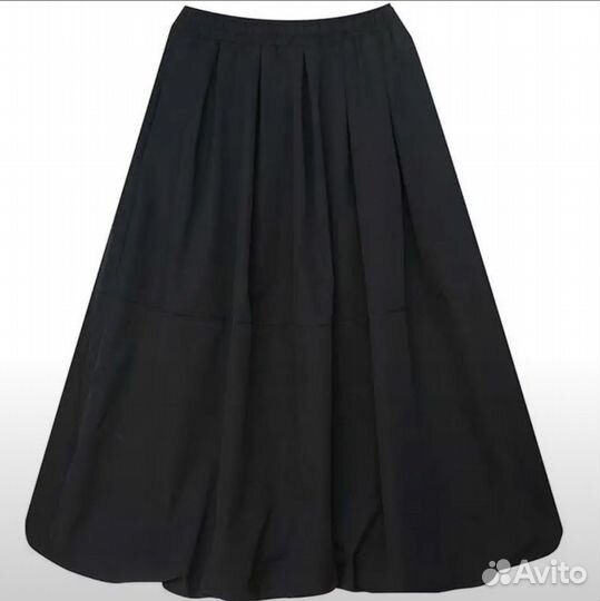 Юбка баллон черная