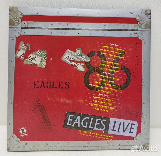 Eagles Live 2 LP 1980 Japan NM