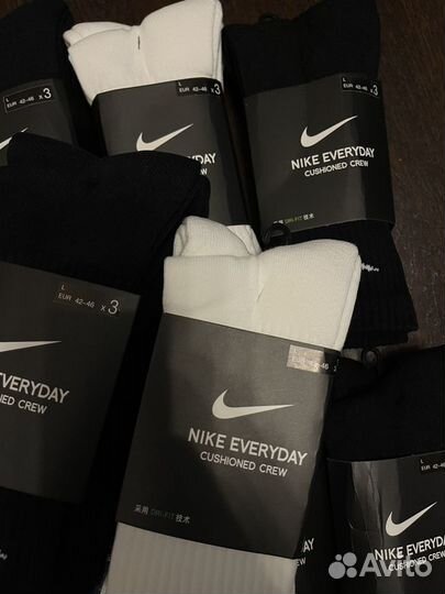 Носки nike everyday оригинал 3 пары