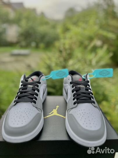 Новые Air Jordan 1 Low Light Smoke Grey 42 43 44