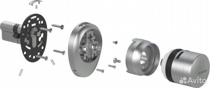 Электронный замок rotator EL.RT01.01 BL