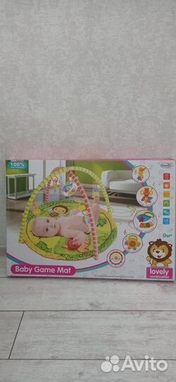 Развивающий коврик жирафики