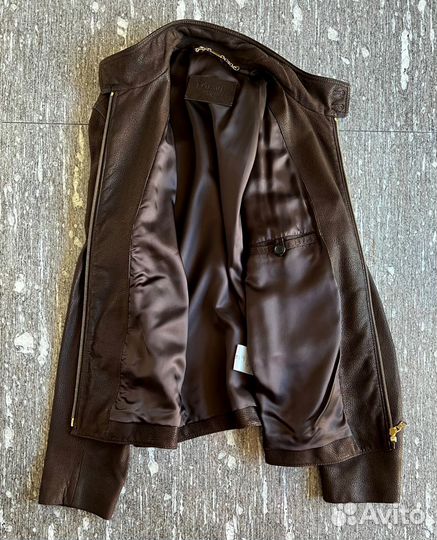 Кожаная куртка loewe 48(M) оригинал