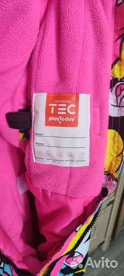 Зимний комбинезон для девочки 86