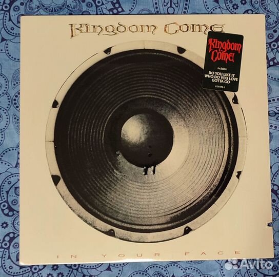 Kingdom Come-In You Face/1989(LP, USA,Sealed)