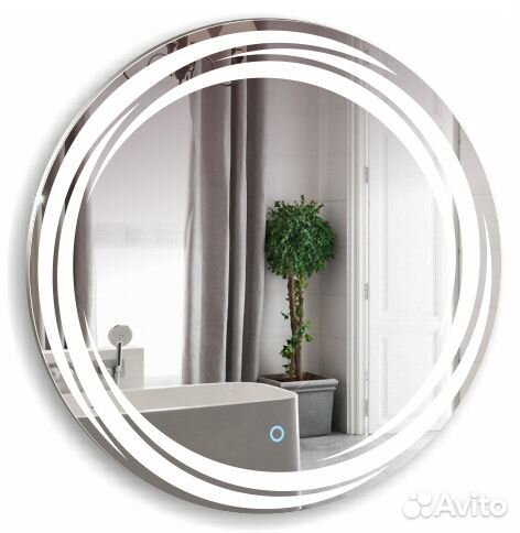 Зеркало azario Милуз D770, LED-подсветка с диммер