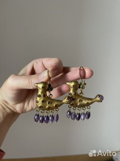 Серьги hand made