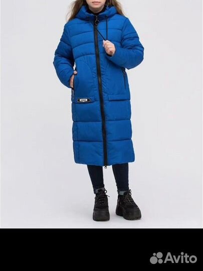 Пальто на девочку 146-152 зимнее