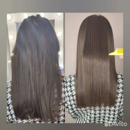 Выпрямление волос: кератин, ботокс