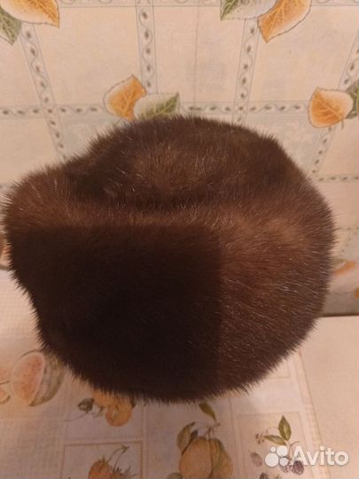 Шапка норковая женская