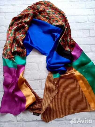Новые шарфы-палантины шёлк