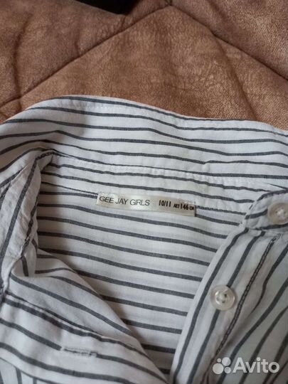 Рубашка укороченная, р.146, Gloria jeans