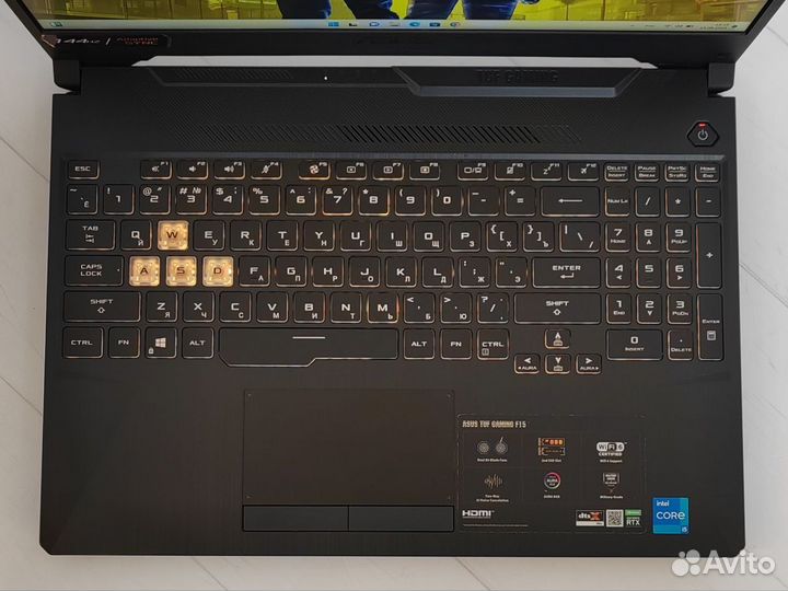 Игровой ноутбук Asus Tuf Gaming RTX 3050/16/512