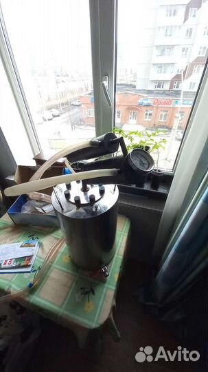 Бутыль стеклянная 20 литров, самогонный аппарат