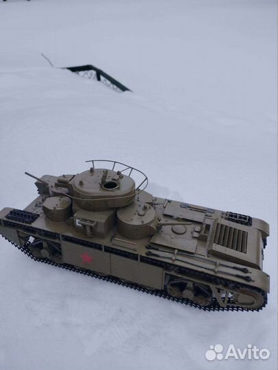 Советский танк Т-35 модель в масштабе 1:35