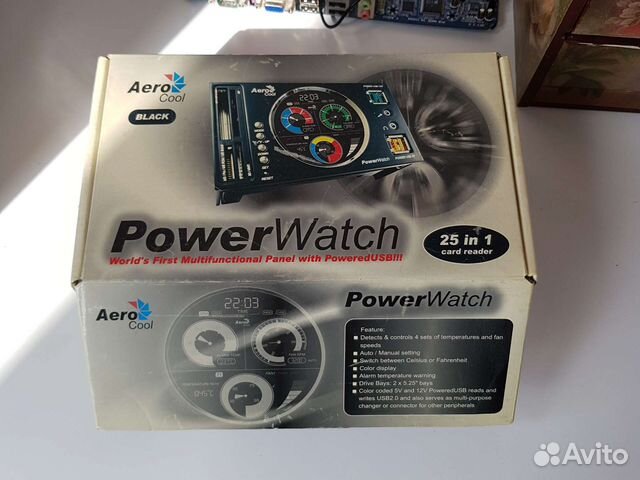 Aerocool powerwatch контроллер кулеров купить в Видном | Электроника ...