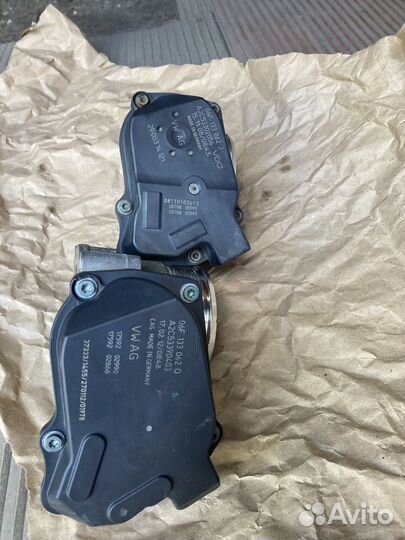 Дроссельная заслонка на авто группы ваг