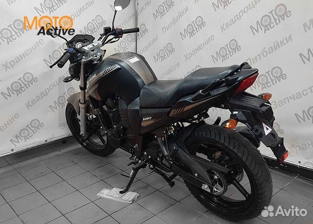 Мотоцикл дорожный Motoland bandit 300 черно-коричн