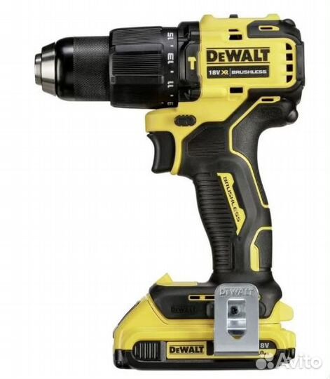 Бесщёточная ударная дрель-шуруповерт DeWalt DCD709