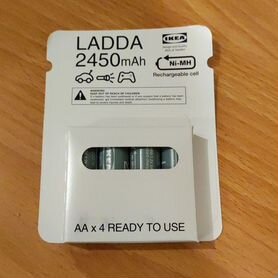 Оригинальные аккумуляторы IKEA ladda 2450 mAH