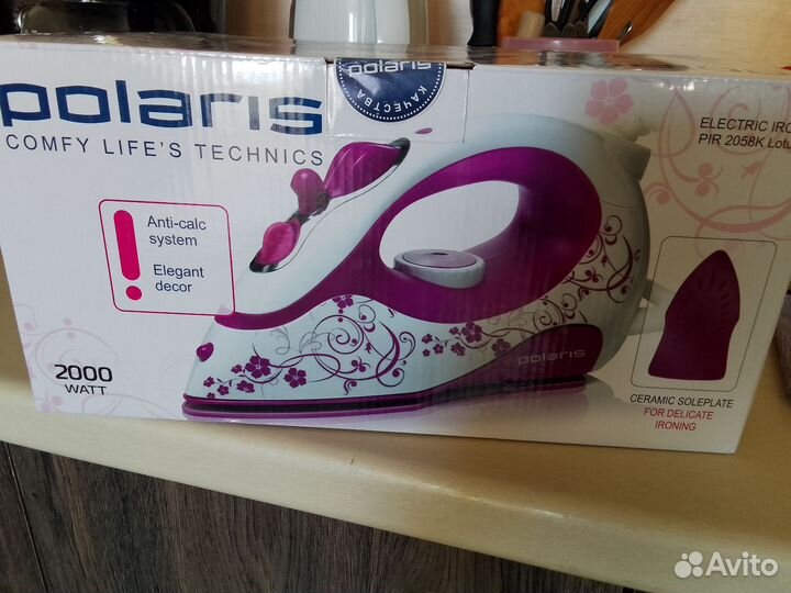 Утюг Polaris PIP 2058K. Новый запечатанный