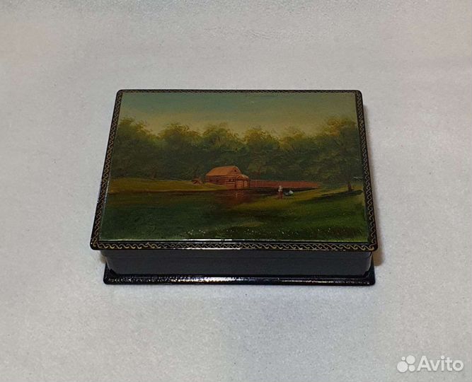 Шкатулка Федоскино