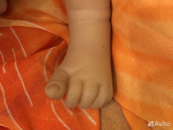 Кукла Реборн девочка с волосами