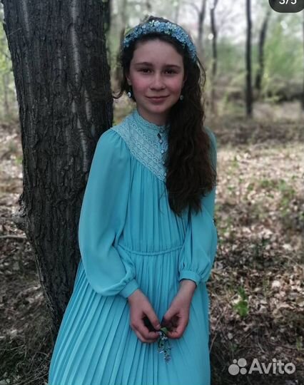 Венок из нежных незабудок своими руками