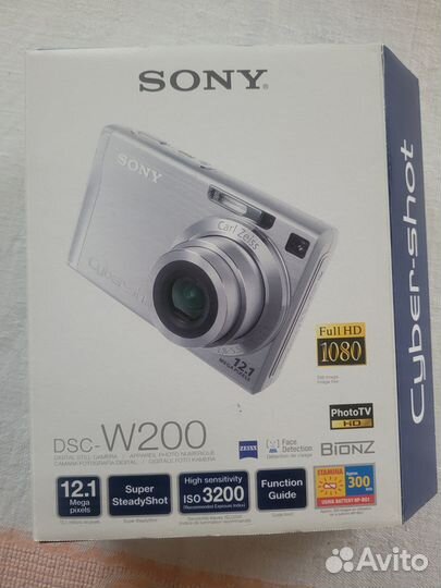 Цифровой фотоаппарат sony cyber shot