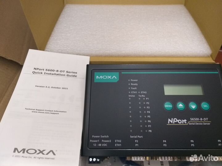 Moxa NPort 5650 / 5650I / 5150 / IA-5250 /6610