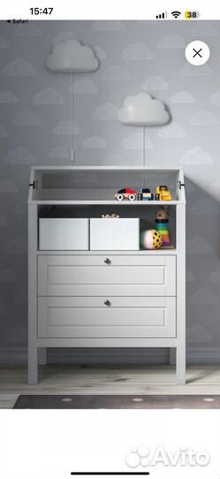 Пеленальный комод икеа сундвик
