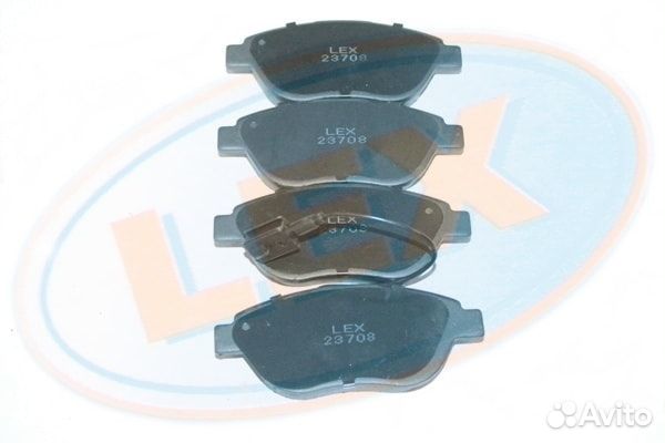 Колодки тормозные дисковые перед