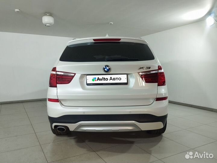 BMW X3 2.0 AT, 2017, 98 000 км