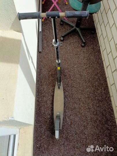 Самокат подростковый, взрослый, надувные колеса