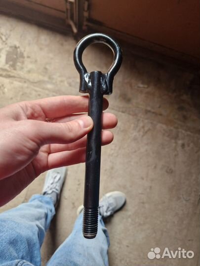 Крюк буксировочный для renault symbol
