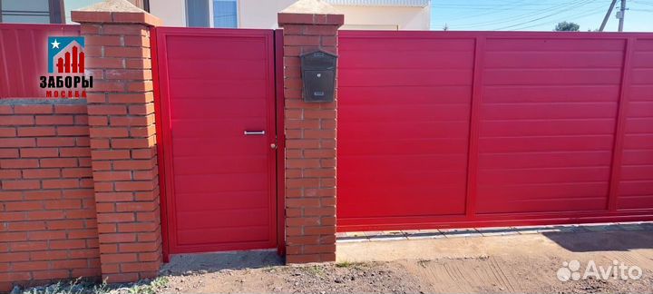 Откатные ворота 