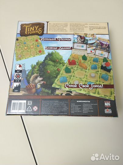 Настольная игра Крошечные города Tiny Towns (новая