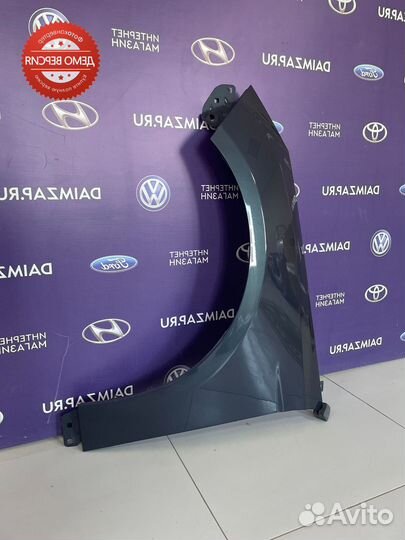 Крыло Ford Focus 3 левое /темно-серый bmze