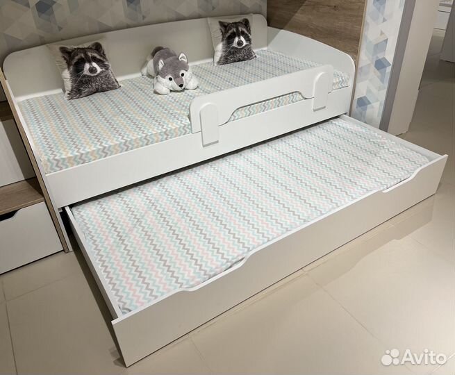 Детская выкатная кровать