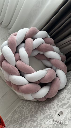 Бортик косичка