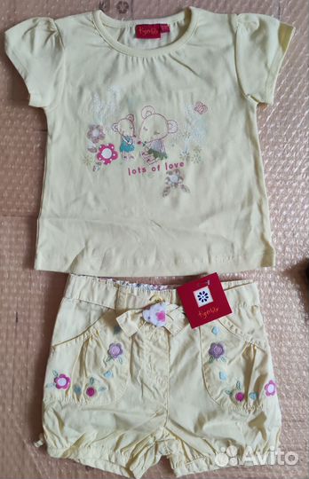Комплект лето. 92. Легинсы 92