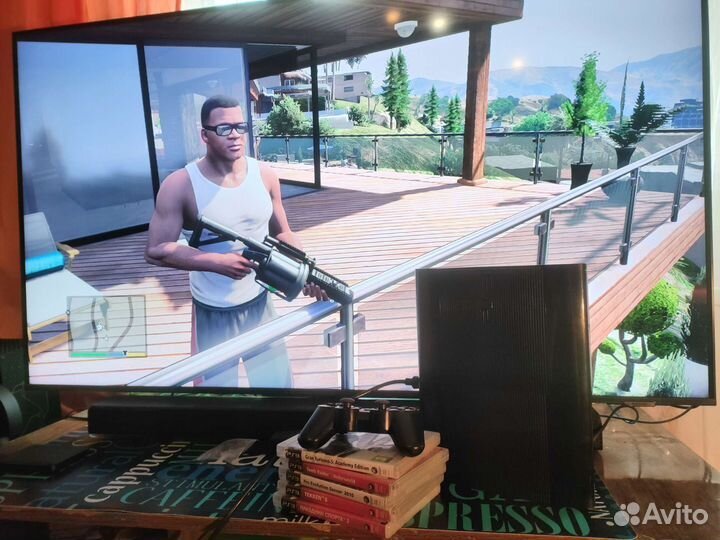 Ps3 slim 500gb с играми к ней