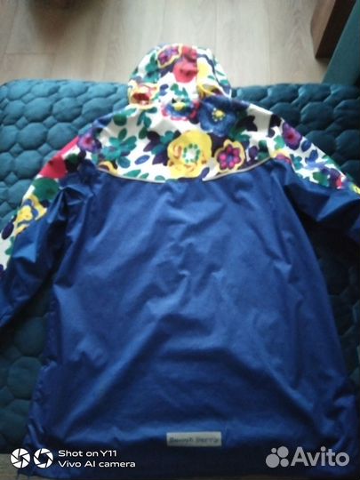 Плащ мембрана для девочки 134 рост