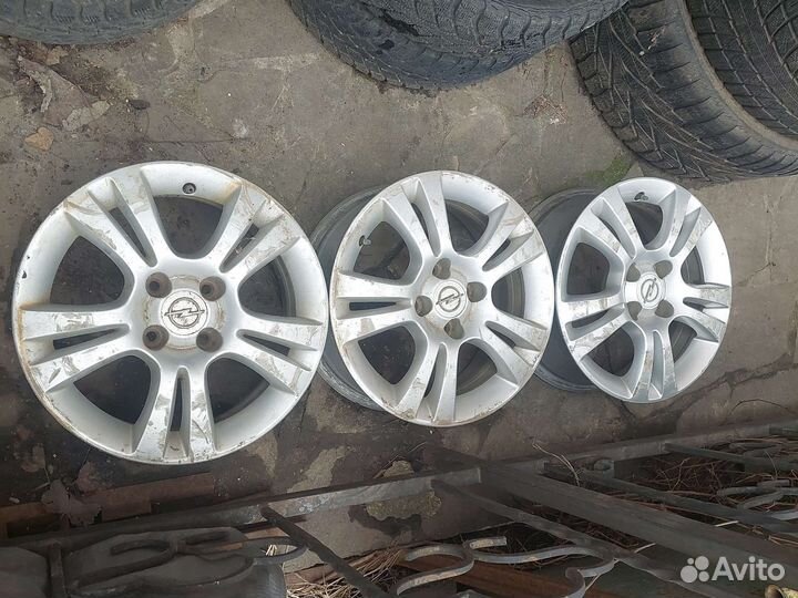 Диски поштучно opel corsa chevrolet