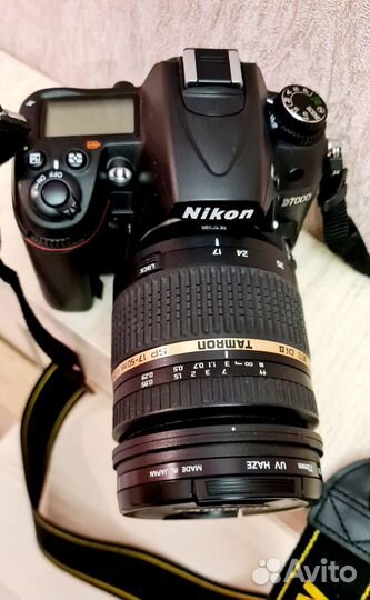 Зеркальный фотоаппарат nikon d7000 с 2 объективами