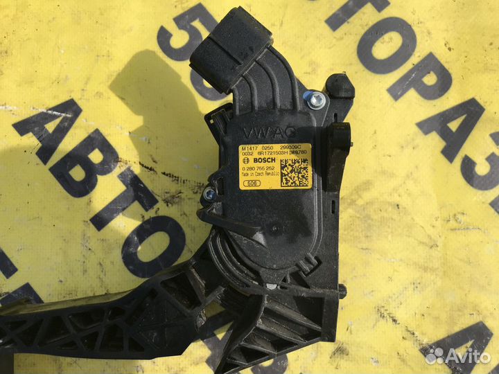 Электронная педаль Skoda Rapid